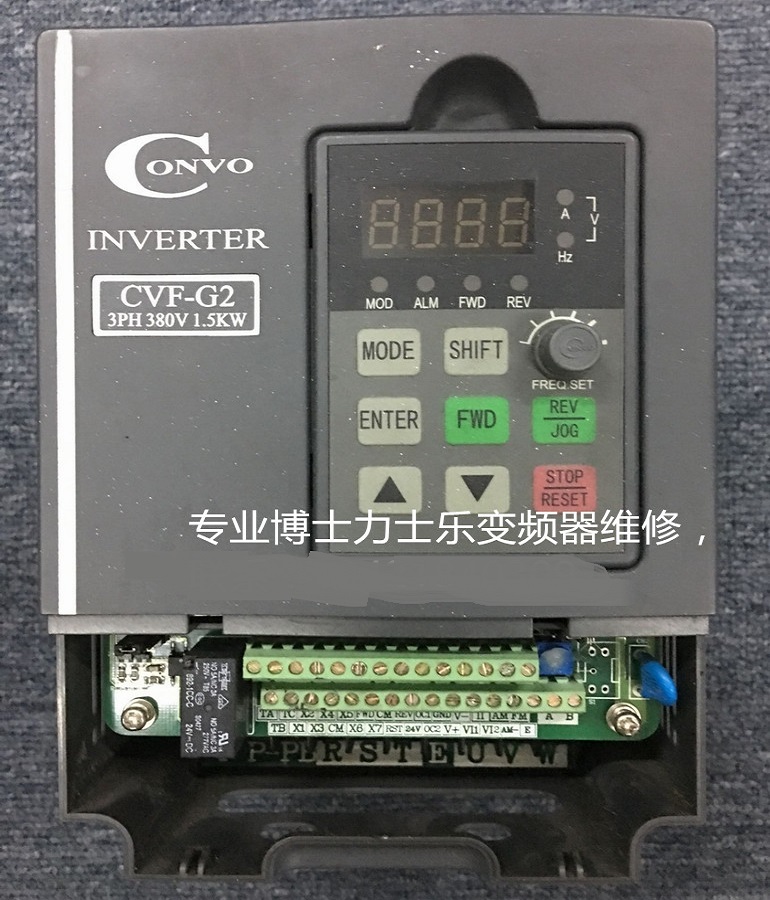 山東煙臺(tái)維修CONVO康沃CVF-G2-4T0015C變頻器 博士力士樂(lè)變頻器沒(méi)顯示維修